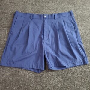 PGA Tour Men's Golf‎ Shorts Size 40 Blue Pleated Front Polyester Pocket Wear